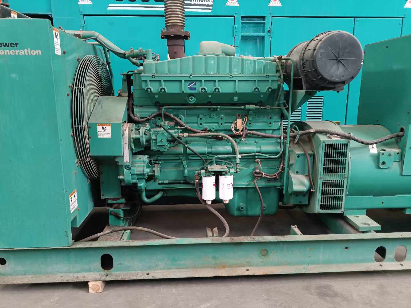 中站过载会对 600kW 柴油发电机组造成哪些损害?